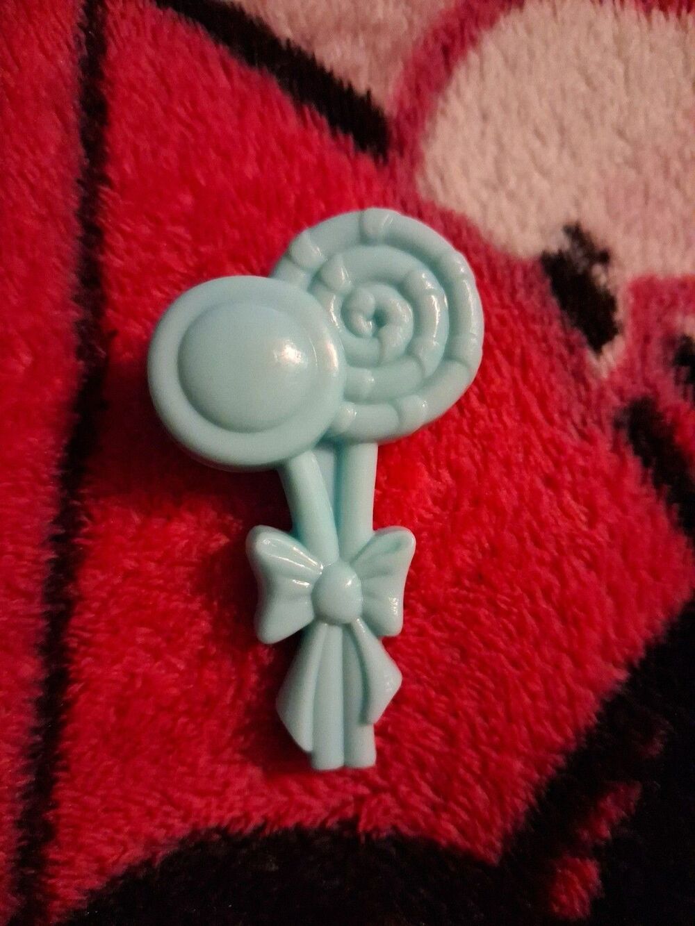 Vintage Hasbro My Little Kitty Perky Persians Blue lollipop Brush